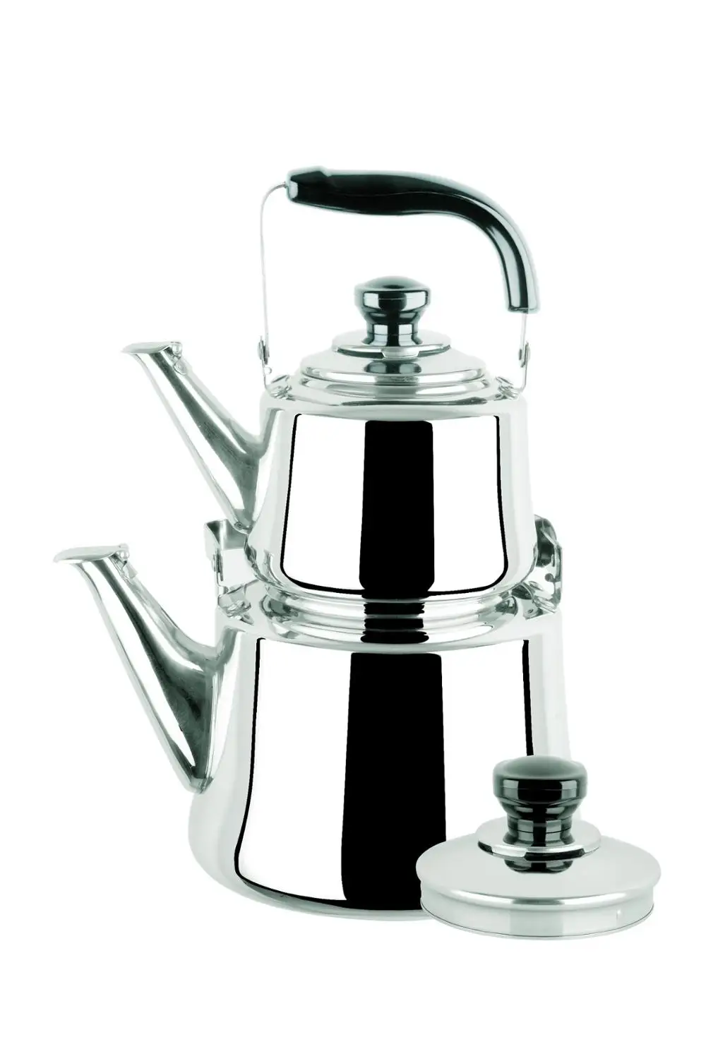 turkish double tea pot kettle set with handle infuser turkish double tea pot kettle set