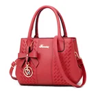 2021 Ladies Fashion Leather Shoulder Bag Luxury Bags Lichee Women Handbags