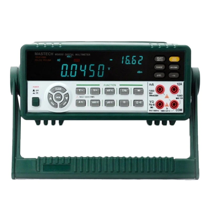 马钢MS8050 53000计数变频显示自动调节台式万用表高精度真有效值RS232C