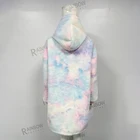 Pullover Pullover 2020 Custom Design Pullover Plush Tie Dye Oversized Womens Sherpa Hoodie Blanket