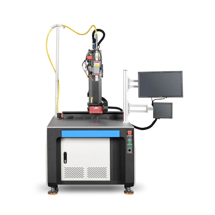 Metal 4 Axis Optical Fiber Laser Welder Automatic Laser Welding Machine