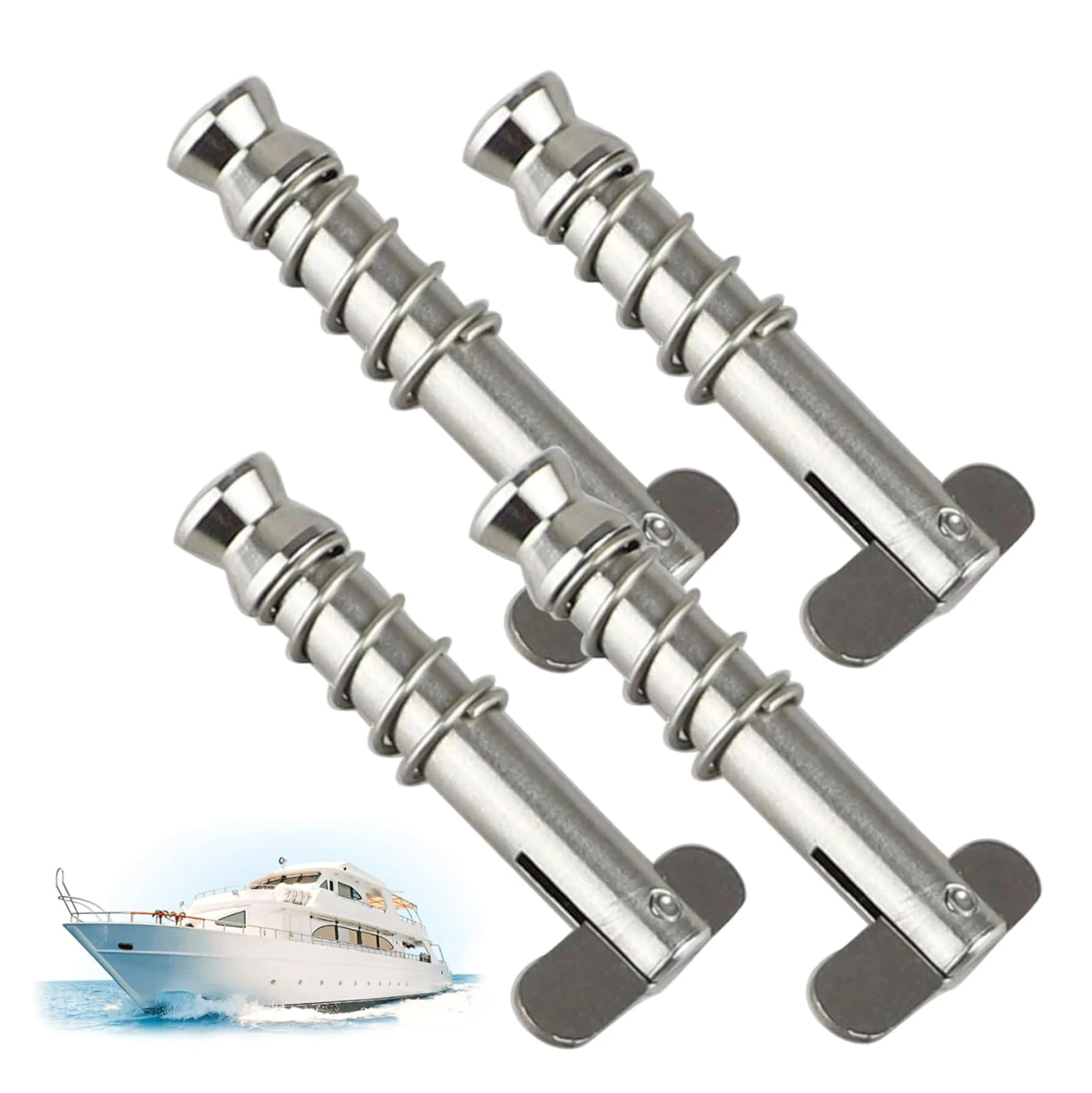 316 Stainless Steel Quick Release Pin with Pull Ring for Durable and Quick Installation in General Industry