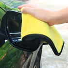 Towels Car Thick Car Detailing Towels Yellow/grey 30x30 30x40 40x45 30x60cm 800gsm