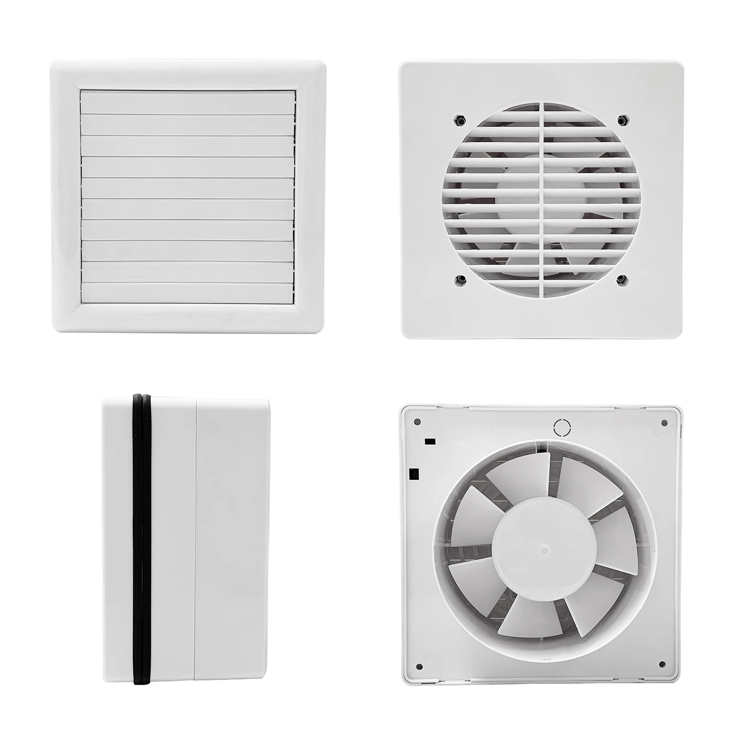 Plastic Exhaust Fan, 150mm, Waterproof, Axial - detail 16