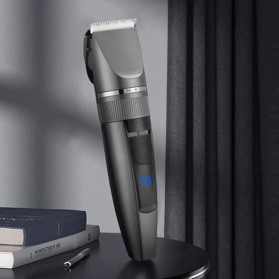 Intelligent Household Electric Shaver Long Battery Life New Power Pusher Shaving for Clipper Stainless Steel Blade for Hotel RV manufacture