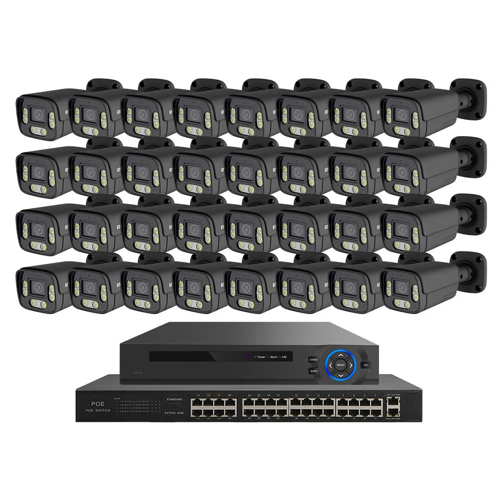 32 Channel 4K Resolution NVR Kit with IP66 Waterproof and 2 Year Warranty for Enhanced Surveillance