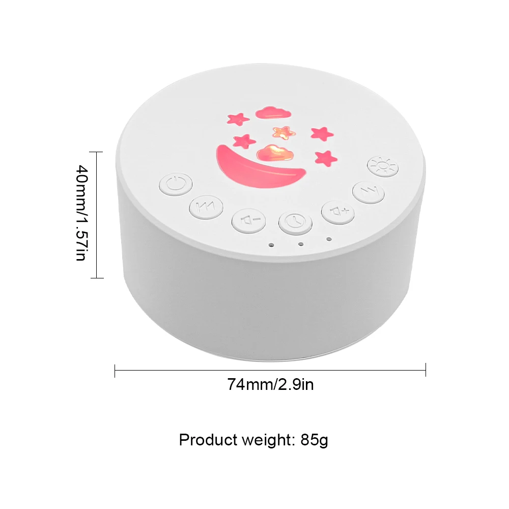 Sleeping Aid Light White Noise Sleep Sound Machine Baby Adult Rechargeable White Noise Machine details