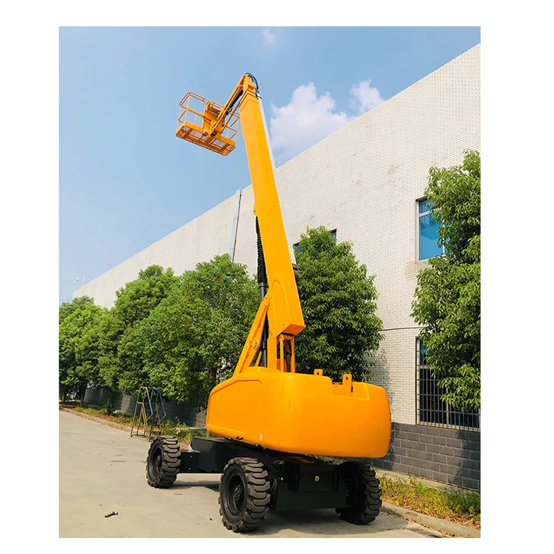 Ce Certification 30m Hydraulic Manlift Boom Lift Work Platforms