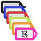 Tag Luggage Tags Tag Bulk Reusable PVC Giveaway Tag Rubber Silicone Luggage Name Tags For Travel Agency