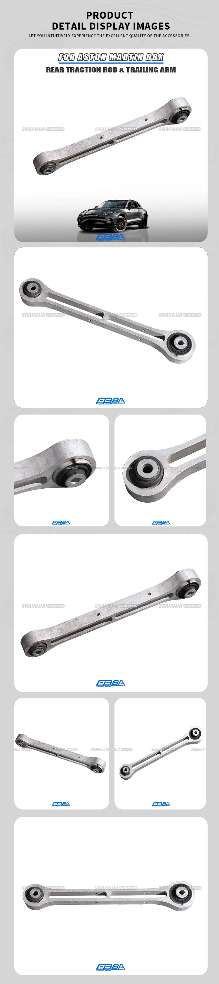 Aluminum Rear Control Arm Tie Rod For Aston Martin DBX 19-24 MY83-5K742-AA Swing Arm Aluminum Hot Sale Original Used Car Parts supplier