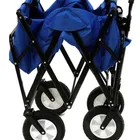Cart Outdoor Camping Beach Garden Trail Collapsible Folding Utility Cart Wagon For Children Kids With Canopy