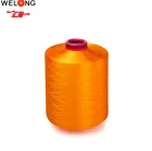 Colors Sim Colors Polyester Yarn Turkey Turkey 150d 300d Colors Dty SIM Polyester Textured Yarn