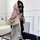 Long Factory Wholesale Double-sided Shawl Warm Cape Bib Long Cashmere Scarf
