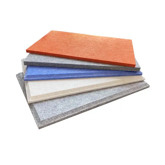 Professional Long Service Life Flexible Soft PET Self-Adhesive Polyester Fiber Acoustic Panel