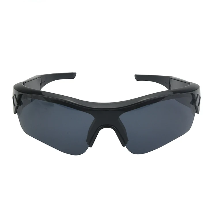 Video Camera Sunglasses Eye Glasses 1080P HD Recording Wearable Black 