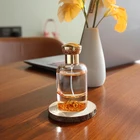 Other Luxury Dip Flacon De Parfum Vid Personalised 50Ml 100Ml Atomizer Frosted Pump Spray Glass Perfume Bottle