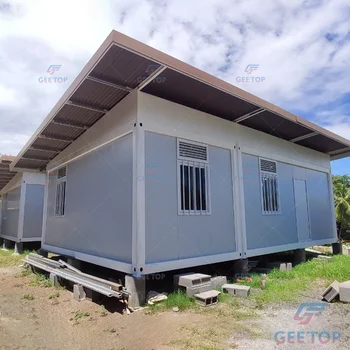 2023 New Prefabricated Container Room 2 In 1 Set Of Container Dormitories With Integrated Bathroom Container House