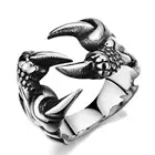 Rings Manufacturers Wholesale Retro Dragon Claw Punk Adjustable Rings Cool Men's Rings