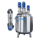 Mixing Tanks Stainless Food Grade Stainless Steel Food Liquid Gel Mixer Cool Heat Jacket Mixing Tank