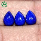 Pear Pearpear ArthurGem Natural Lapis Lazuli Pear Cabochon Gemstone Cabochons For Jewelry Making