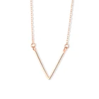 Name Customized DIY Name Letter Pendant Necklace Personalized Stainless Steel Letter Necklace