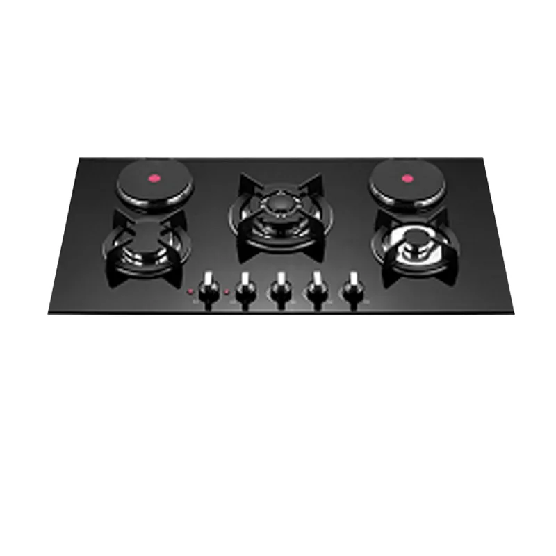 Built-in 4 Burner OEM Indoor Tempered Glass Built-in Cooking Cooktop 5 Burner Gas Hobs kitchen appliances Gas Cooker Stove