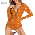 Colory Dog Print Sleepwear Adult Onesie Custom