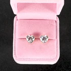 Earring Earrings Made China Superior Quality Heart Earring Women Earrings Crystal Earrings