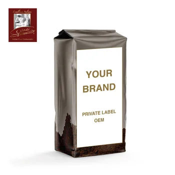 250g Ground Coffee Bag OEM Private Label Ground Moka Coffee