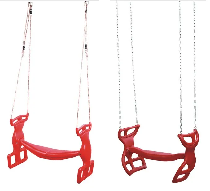 double glider swing for swing set