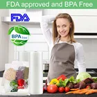 Puncture 2 Pack Embossed Heat Seal Food Puncture Prevention Vacuum Sealer Bag With BPA FREE