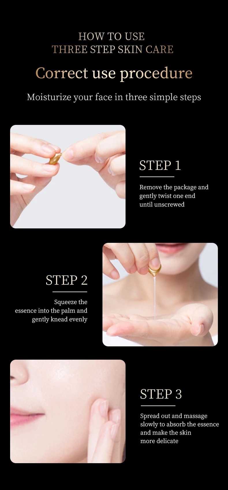 product etae moisturizing essence shrink pores hyaluronic acid serum capsule for face-8