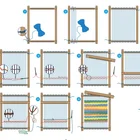 Diy Toy Hand Knitting Diy Wooden Weaving Loom Toy For Kids
