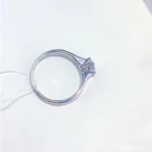 Rings Ring 925 Silver Rings Jewelry Women Gold Plated Wedding Ring Set