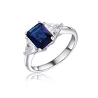 Sterling Blue 925 Silver Cz Ring 925 Sterling Silver London Royal Blue Topaz Cz Engagement Ring Price