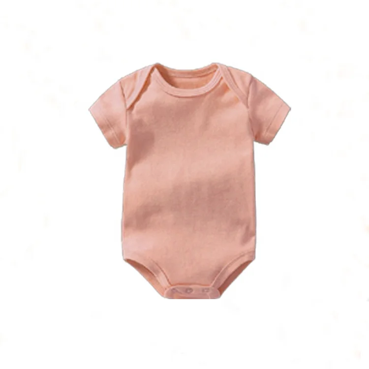 manufacturer 100% organic cotton baby clothes  jumpsuit unisex neutral baby boy girl rompers wholesale newborns pajamas