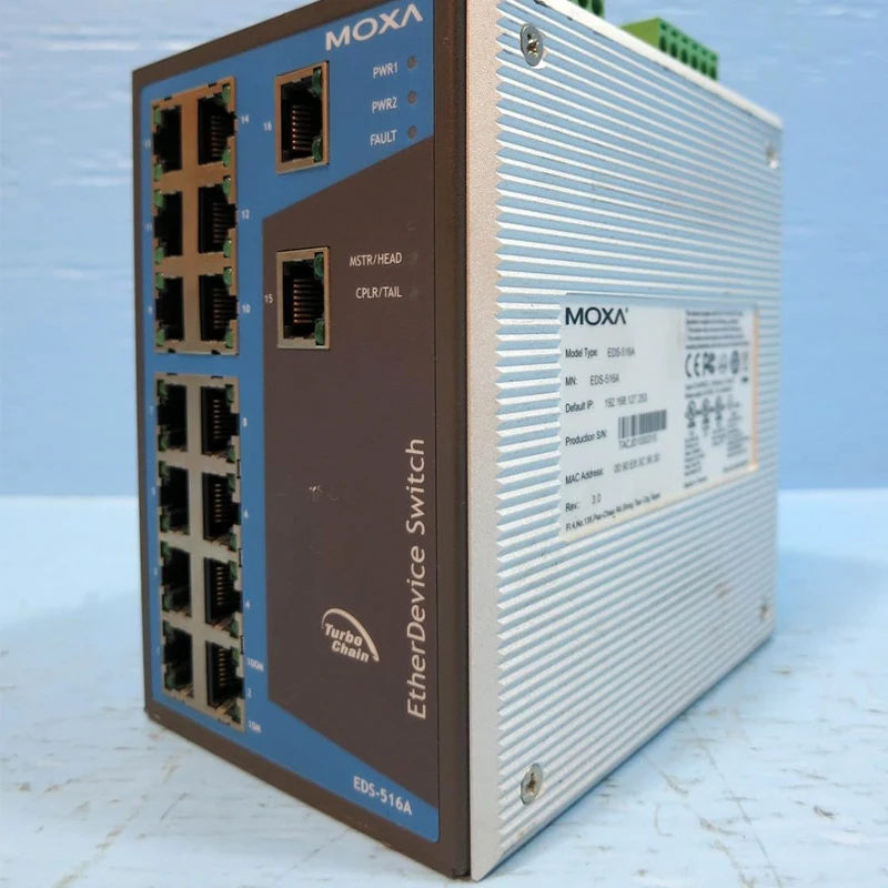 MOXA EDS-516A 508A Series EDS-516A-MM-SC EDS-508A-MM-SC managed Ethernet switch 16-port 8-port