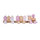 Wood Wood Numbered Wooden Blocks Baby Age Months Wood Photo Prop Wooden Number Month Block For Babies Pictures