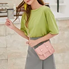 Handbags Mini Small Square Bags For Women Ladies Shoulder PU Leather Solid Color Buckle Girl Designers Handbags