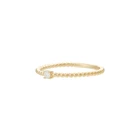 Silver Ring Silver Silver Zircon Ring S925 Sterling Silver Spiral Zircon All-match Ring