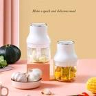 Promotional Kitchen Multi-function White Garlic Blender Blender With Plastic Shell