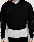 100% 100% Cotton Hoodie Finch Garment Wholesale 2021 Spring 100% Cotton Hoodies Blank Solid Color Mens Crop Hoodie