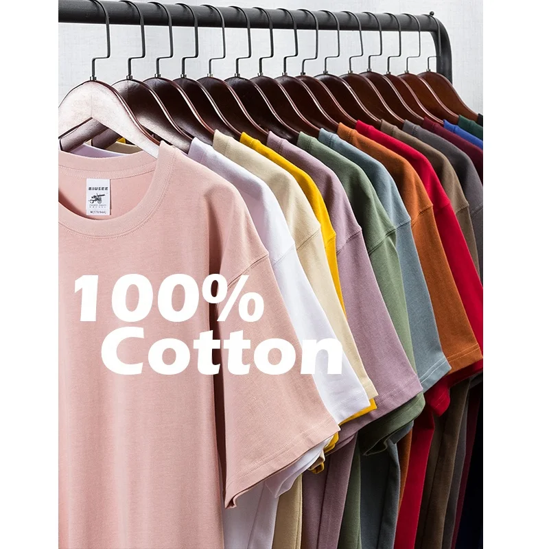 New Design Heavy Cotton Loose Fit Little Drop Shoulder Brand Blank Oversized Men T Shirt