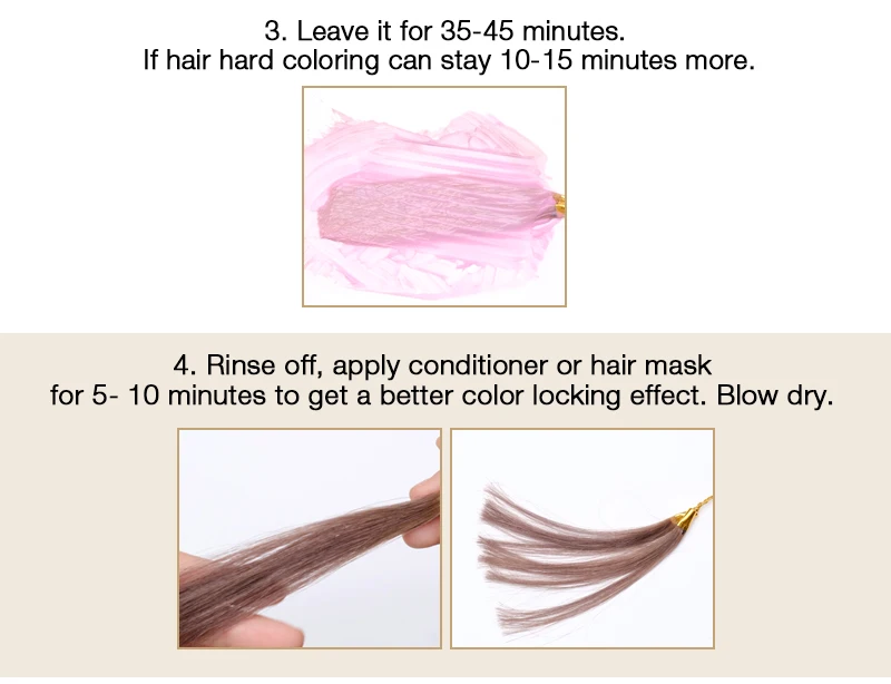 shampoo dye hair color