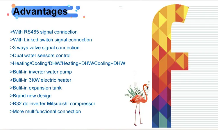 Air to Water Heat Pump, R290, WIFI, 10KW, 16KW - detail 8