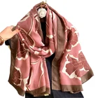 Scarf Hot Selling Literary Cotton And Linen Warm Scarf Women Fashion Printing Long Shawl Beach Towel