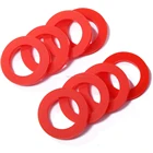Silicone Custom Vulcanized Round Flat Rubber Washer Neoprene Silicone Nitrile Nbr Epdm Nature Rubber Various Raw Materials Are Available