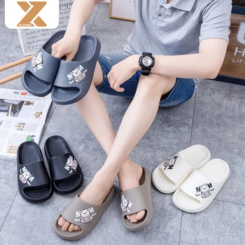 Indoor anti-slip wear-resistant flip-flops men outdoor soft bottom sandals men summer beach casual slipper flip-flops outdoor