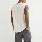 Summer Gym Tank Top Men Casual Cotton Fitness Clothing High Quality Sports Wear Custom Logo Tank Tops