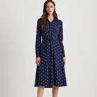 Woman Dress Print Women Women GATHERSHARE Woman Casual Dress Floral Print Dress High Quality Women Dress